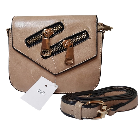 Mini Crossbody Faux Leather Bag - Picture 1 of 15
